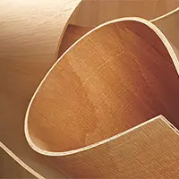 Flexible plywood